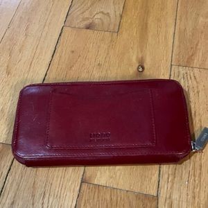 HOBO international red wallet